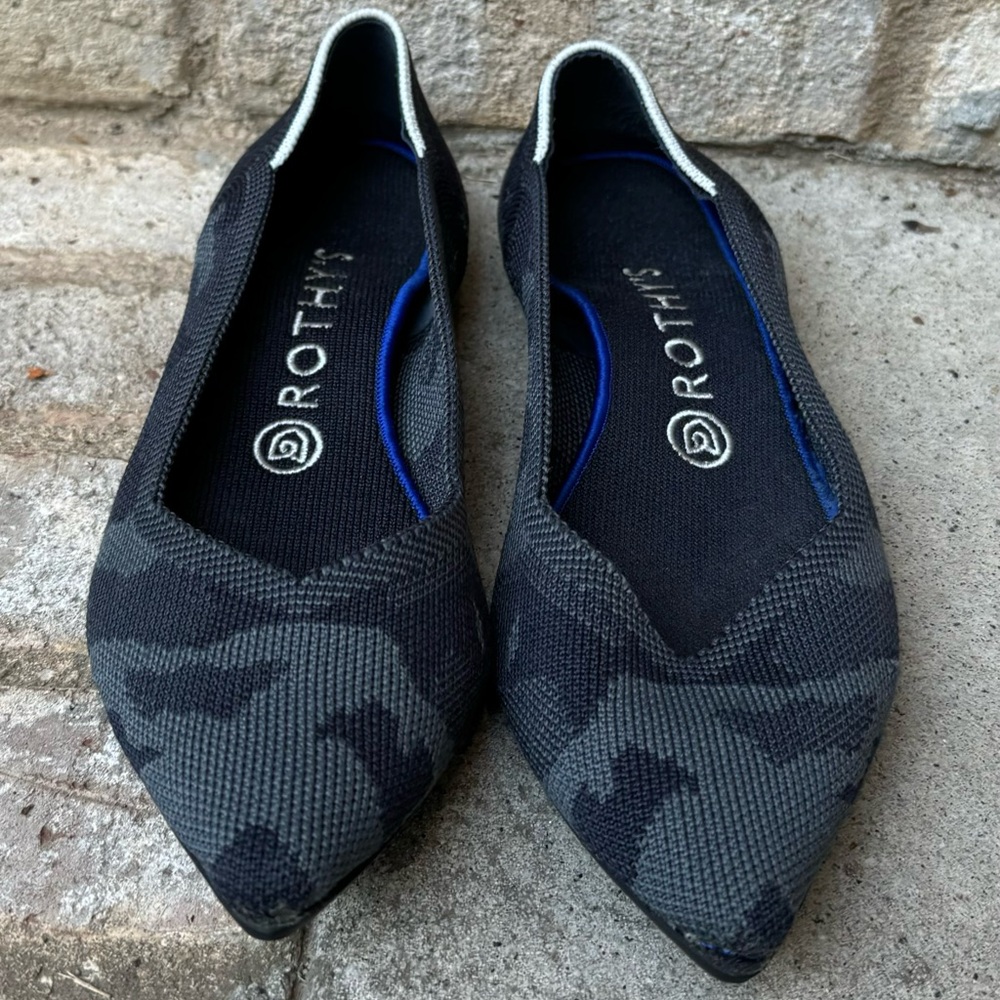Rothy’s pointy ballet flats